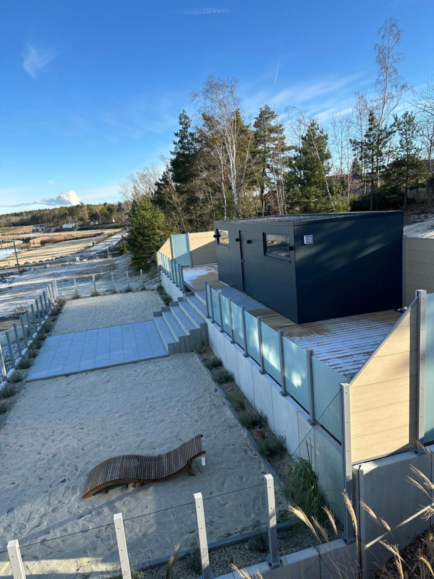 Open-Water-Resort Geierswalde Bagian luar foto